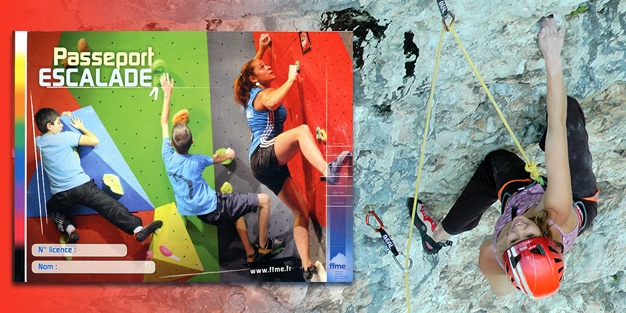 Passeport rouge escalade « performance »