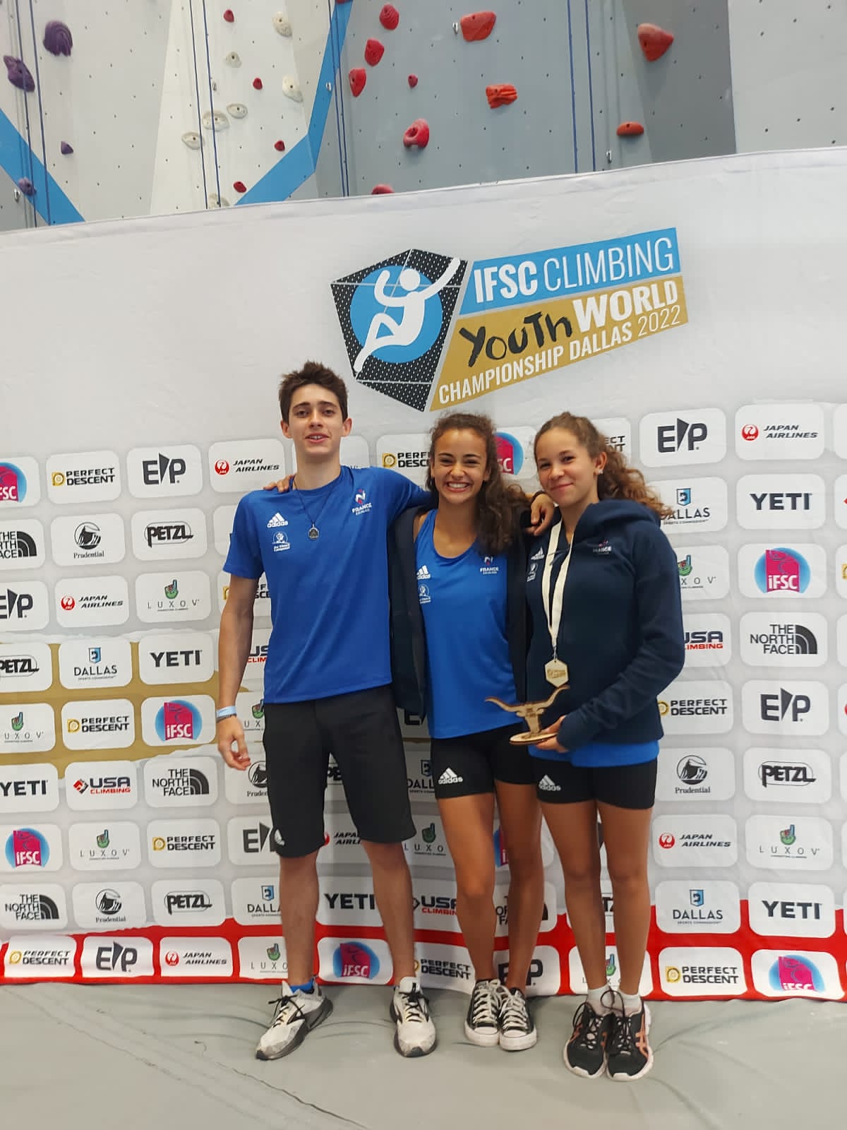 Championnat du Monde d’escalade à Dallas : La vitesse réunionnaise au sommet du monde !