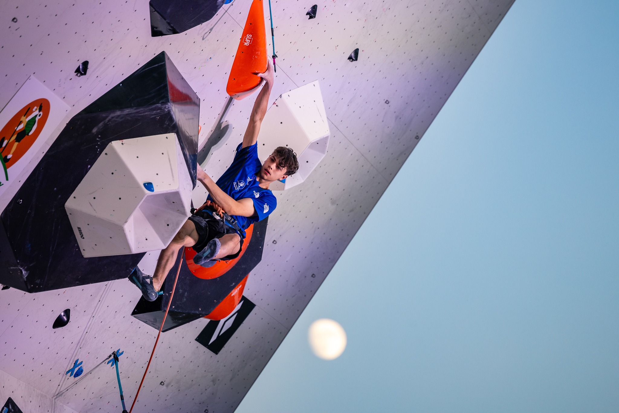 Max BERTONE en finale de la Coupe du Monde de difficulté de Briançon !