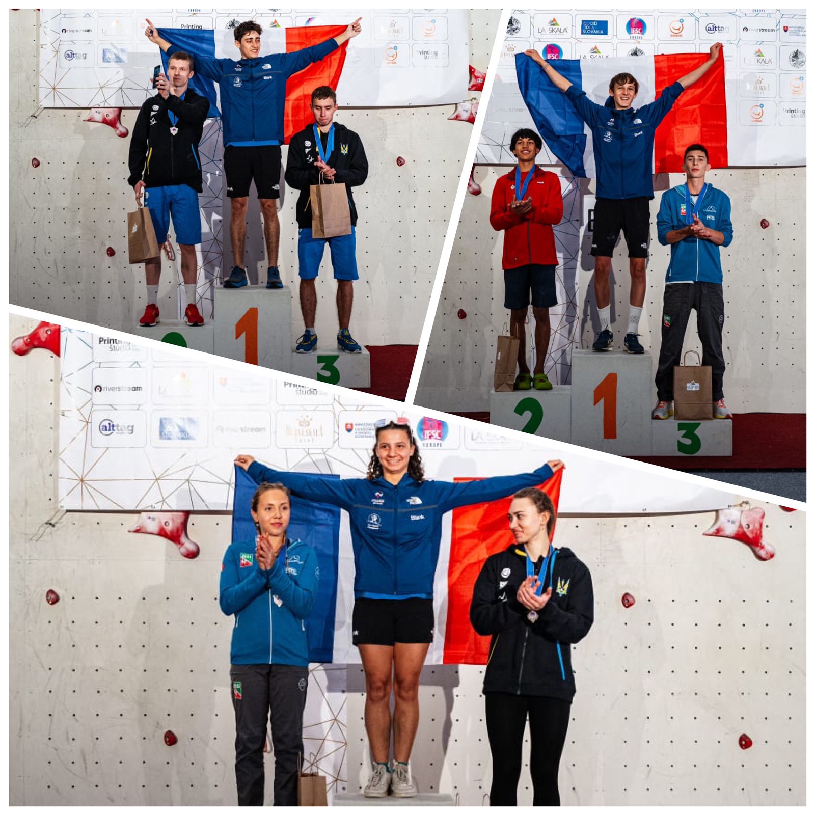 Louise FONTAINE, Léo GROSSET et Marius PAYET GABORIAUD vainqueurs à Zilina